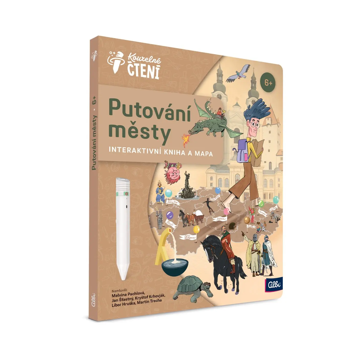 Albi Kouzelné čtení Kniha Putování českými městy