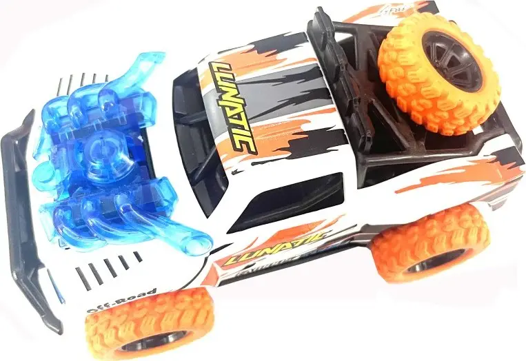 Alltoys Auto se zvukem a světlem (1 : 36 ) oranžová kola