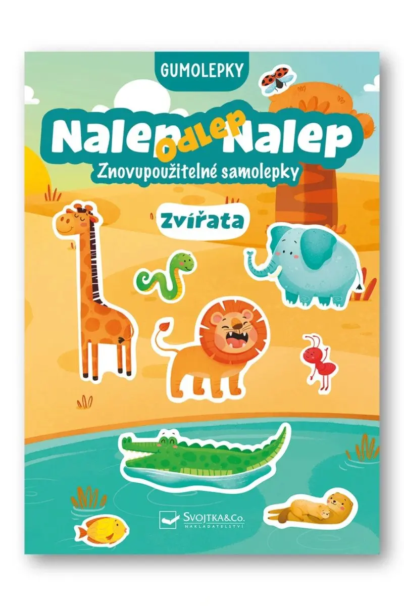 Nalep-odlep-nalep! Gumolepky Zvířata | Neuveden