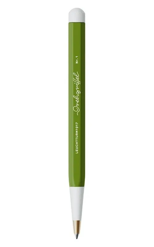 Drehgriffel Nr. 1 - Ballpoint pen with royal blue Indigo, Moss