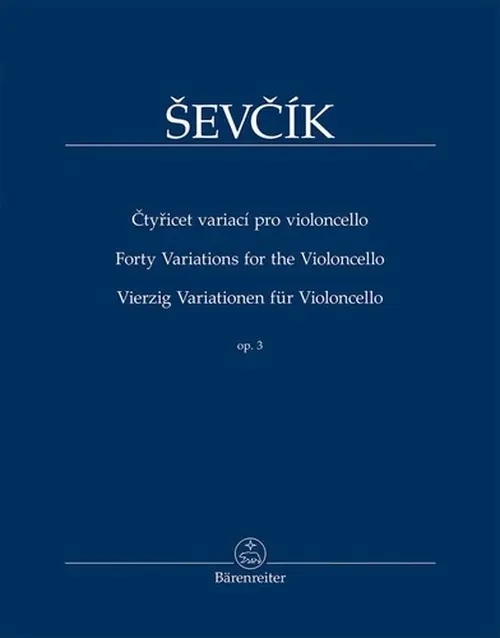 KN Čtyřicet variací pro violoncello op. 3