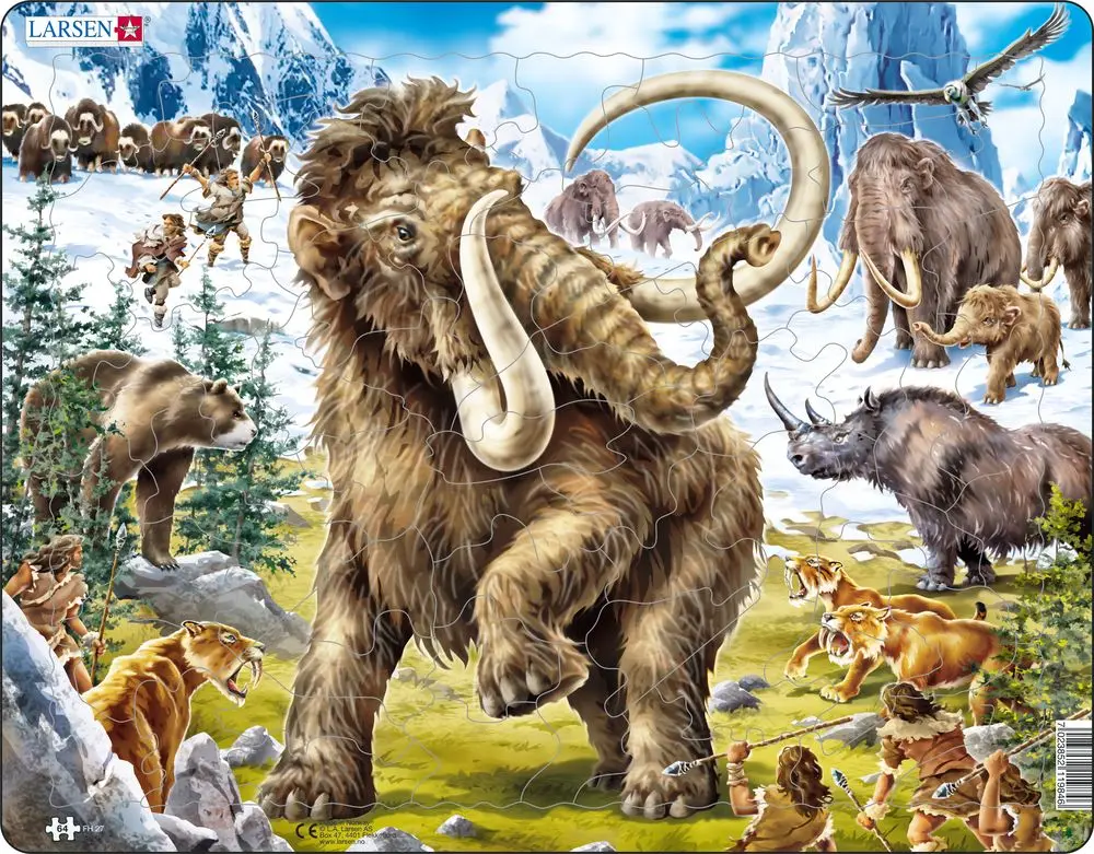 Mamut (FH27) - puzzle z kategorie Náučné puzzle