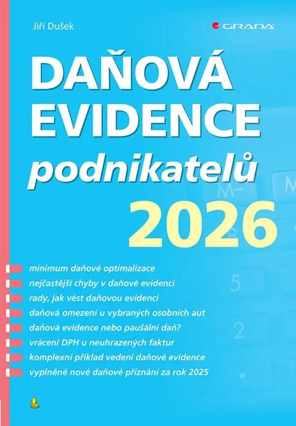 Daňová evidence podnikatelů 2026 - Jiří Dušek