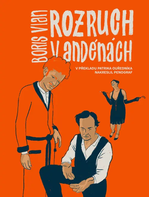 Rozruch v Andénách - Komiksový román - Boris Vian