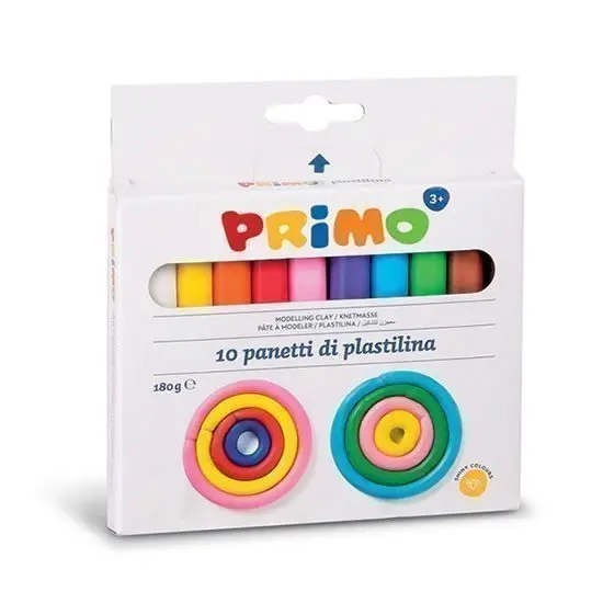 PRIMO plastelína 10 barev 10 x 18 g