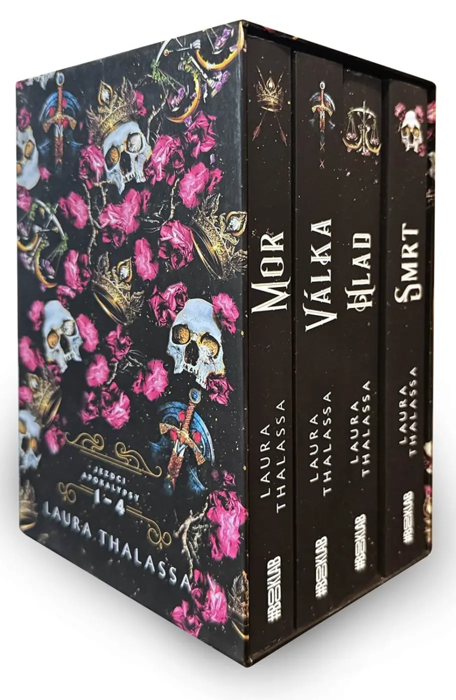 Jezdci apokalypsy BOX 1-4 (Mor, Válka, Hlad, Smrt) - Laura Thalassa