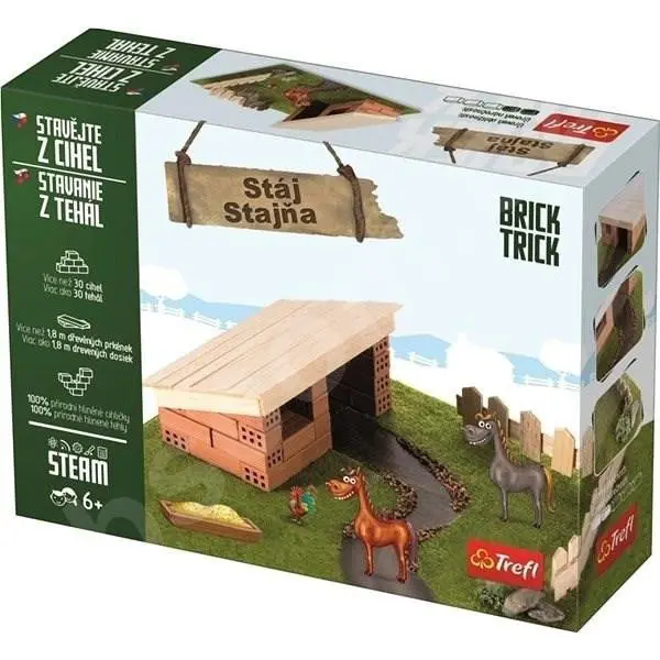 Stavebnice Brick Trick: Stáj