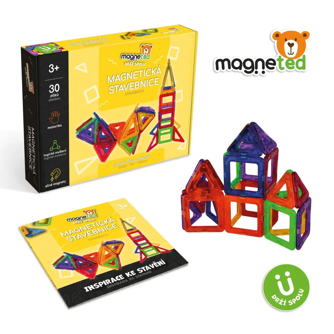 magneted Magnetická stavebnice - 30 ks