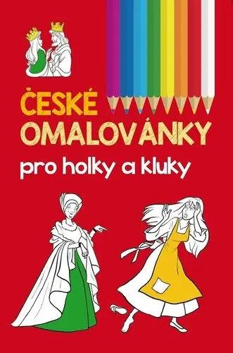 České omalovánky pro holky a kluky