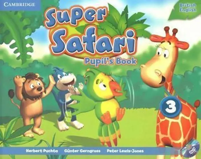 Super Safari Level 3 Pupil's Book with DVD-ROM - Puchta, Herbert a Gerngross, Gunter a Lewis-Jones, Peter