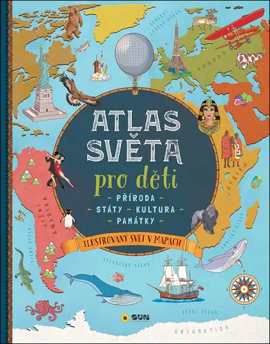 Atlas světa pro děti - Příroda, Státy, Kultura, Památky - Giorgio Bergamino