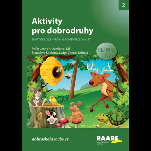 Aktivity pro dobrodruhy - Tajuplný les - Jenny Andresková
