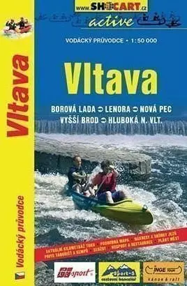 Vodácký průvodce VLTAVA 1:50000