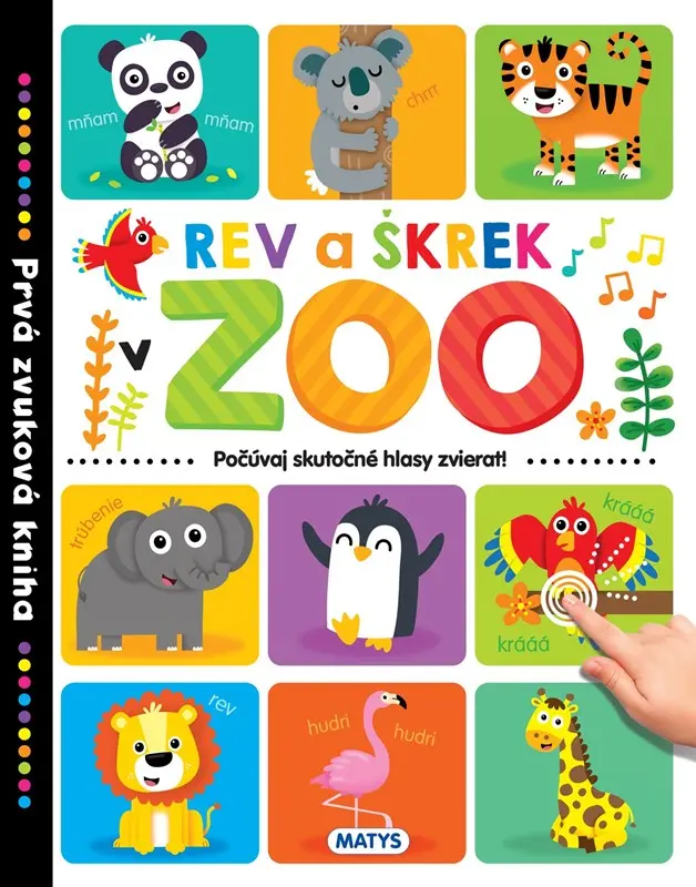 Rev a škrek v ZOO - Prvá zvuková kniha