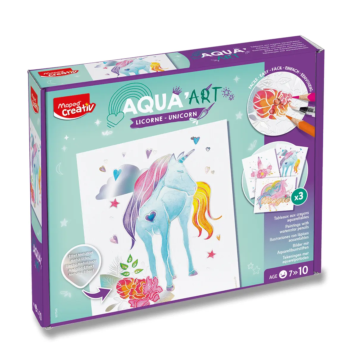 Sada Maped Creativ Aqua´Art Unicorns