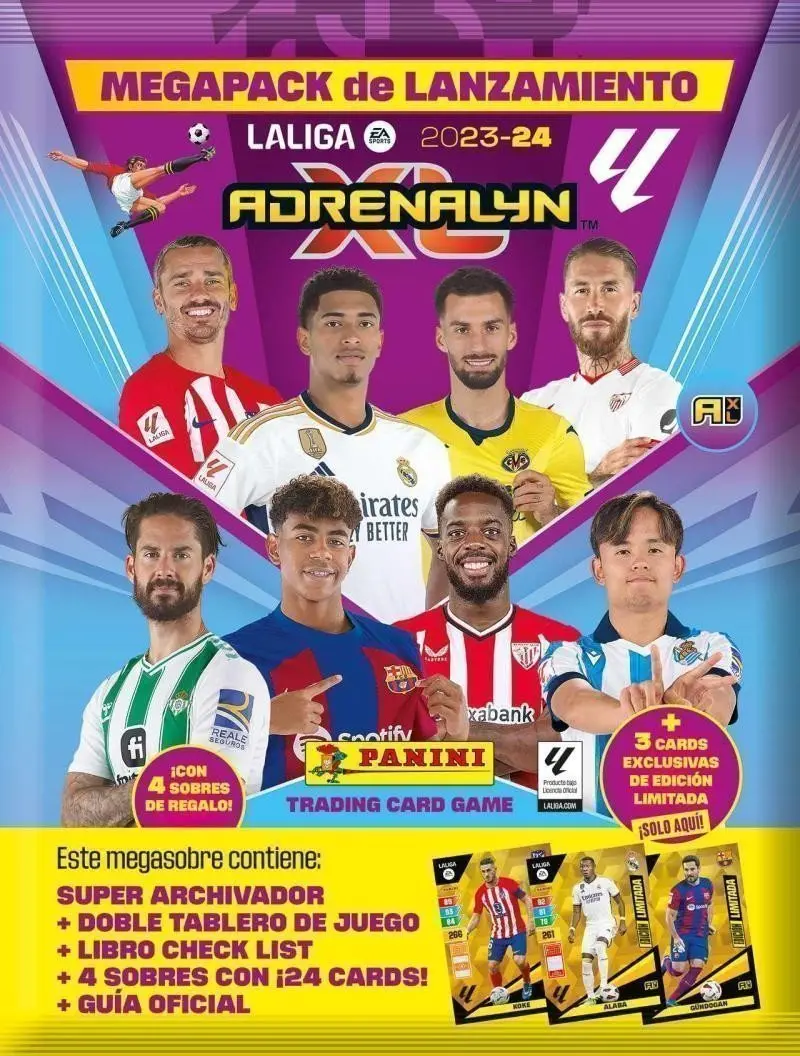 Panini LALIGA 2023 / 2024 - ADRENALYN - starter set