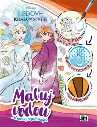 Ledové království II - Maluj vodou - kolektiv autorů