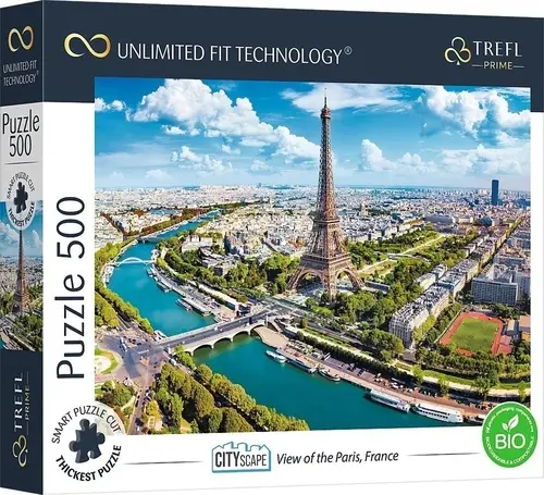 UFT Cityscape Paříž, Francie - puzzle z kategorie Mestá a stavby