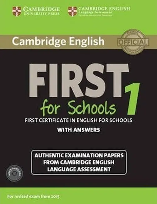 Cambridge English First for Schools 1 (2015 Exam) Student´s Book Pack (Student´s Book with - kolektiv autorů