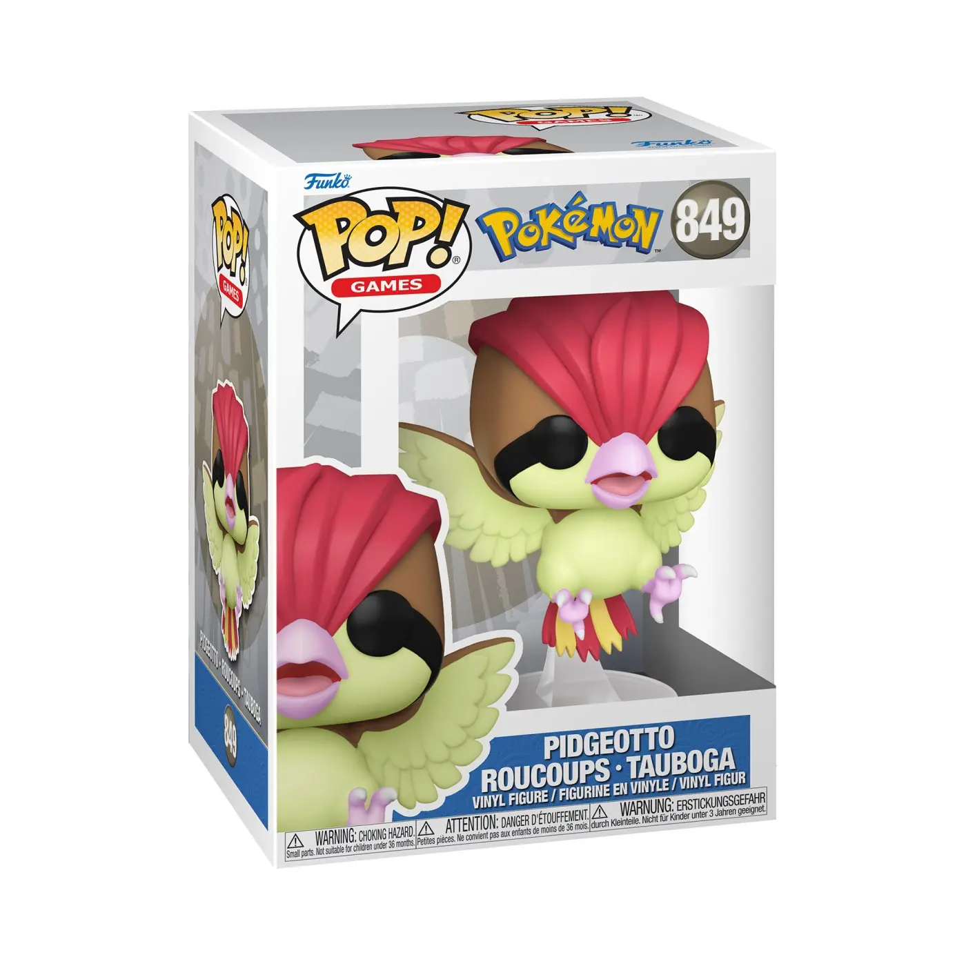 Funko POP Games: Pokémon - Pidgeotto #849