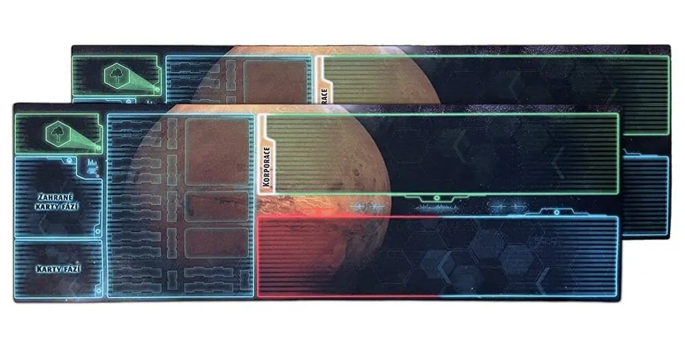 Mars: Teraformace - Expedice Ares (neoprenová podložka 2 ks) - Jacob Fryxelius