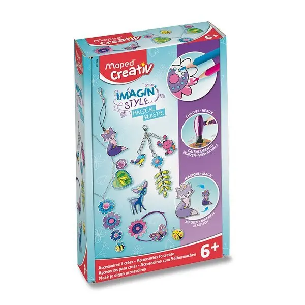 Maped Creativ Imagin´Style Magical Plastic - kreativní sada - trendy módní doplňky