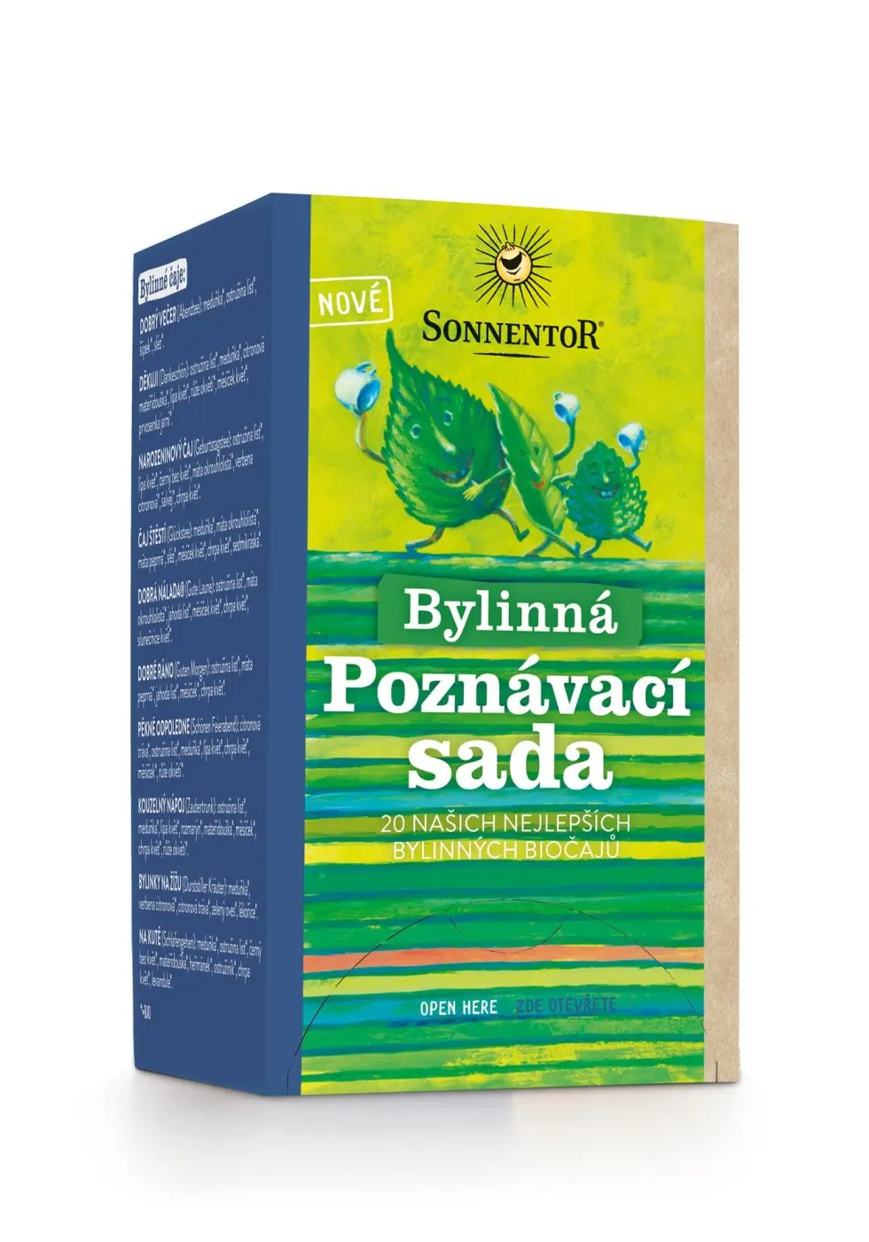 Sonnentor Bylinná Poznávací sada čajů - porcovaný 28,5g