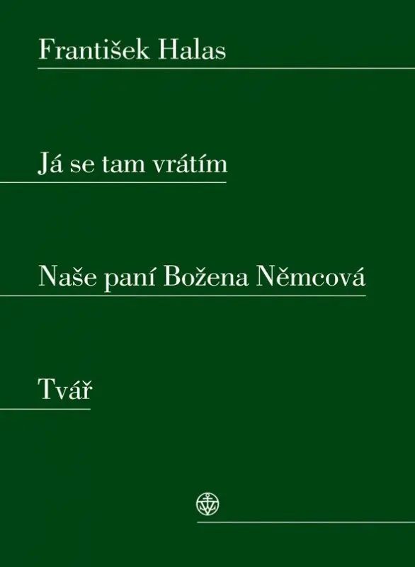 Já se tam vrátím. Naše paní Božena Němcová. Tvář | František Halas