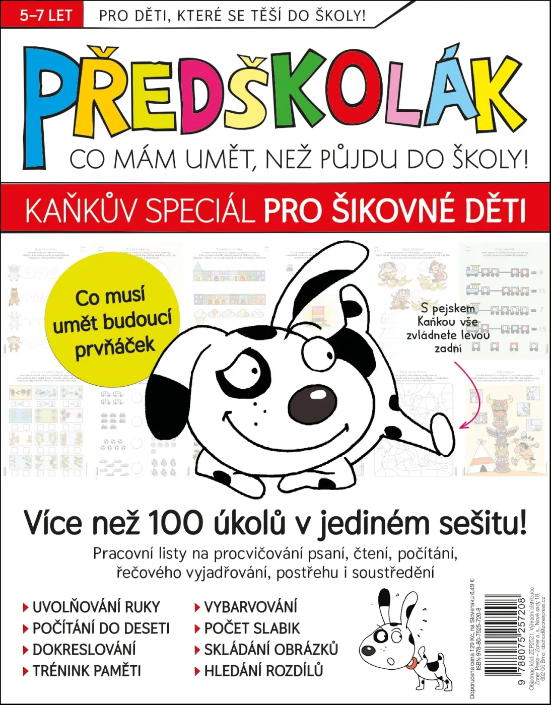 Předškolák speciál - Kaňkův speciál pro šikovné děti - kolektiv autorů