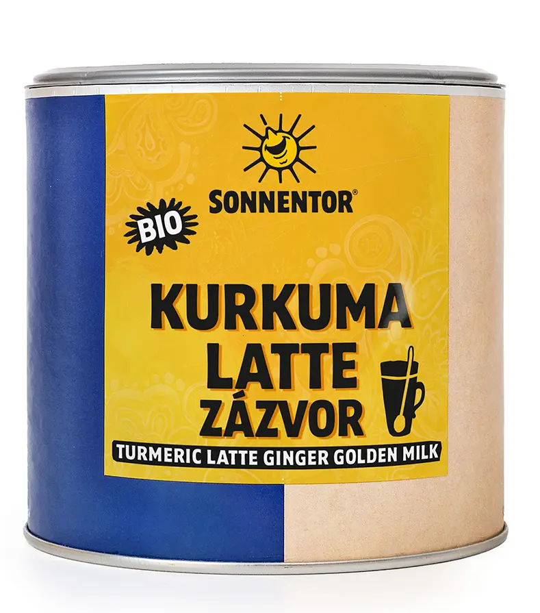 Kurkuma Latte - zázvor bio 230 g, gastro balení