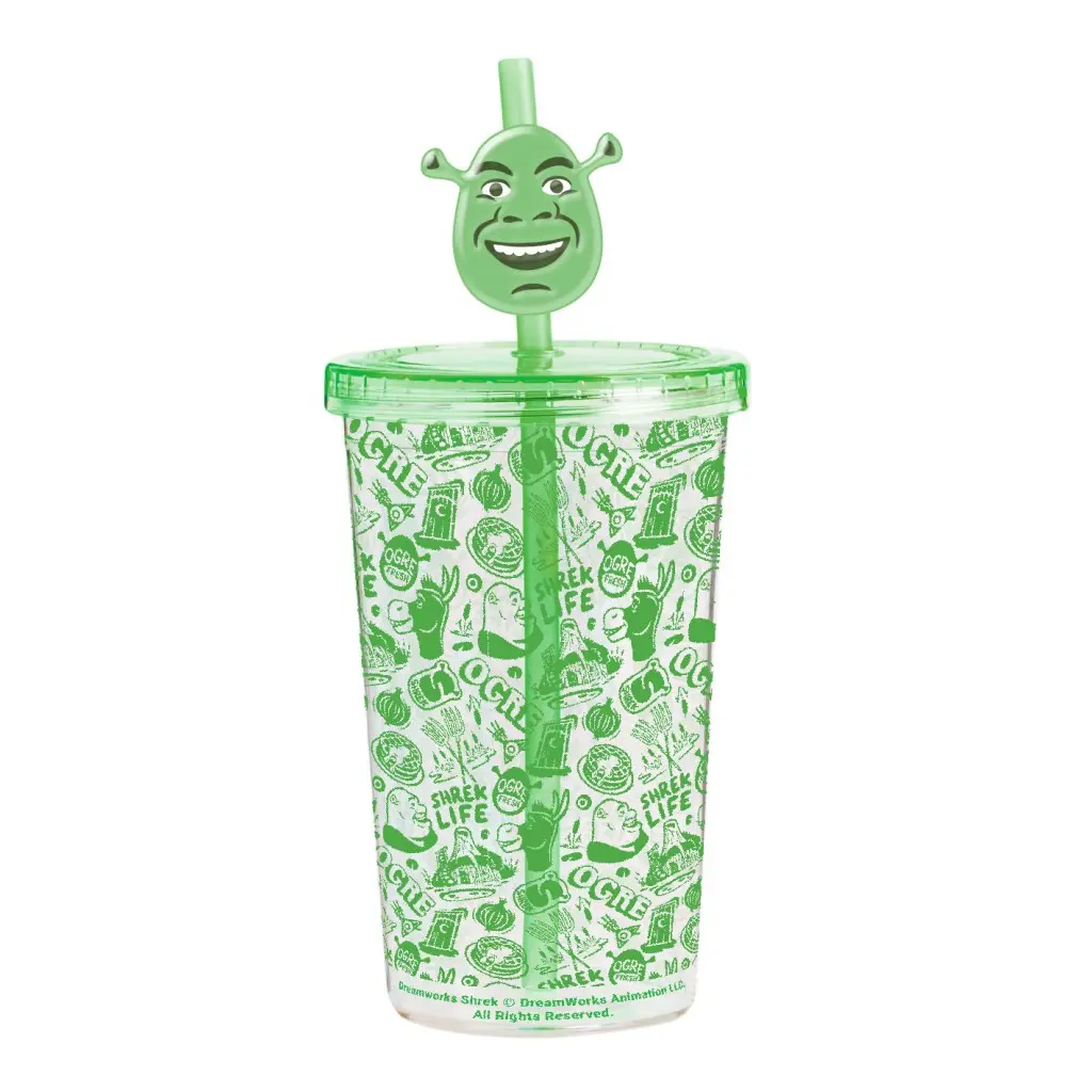 Shrek hrnek s brčkem - Pyramid