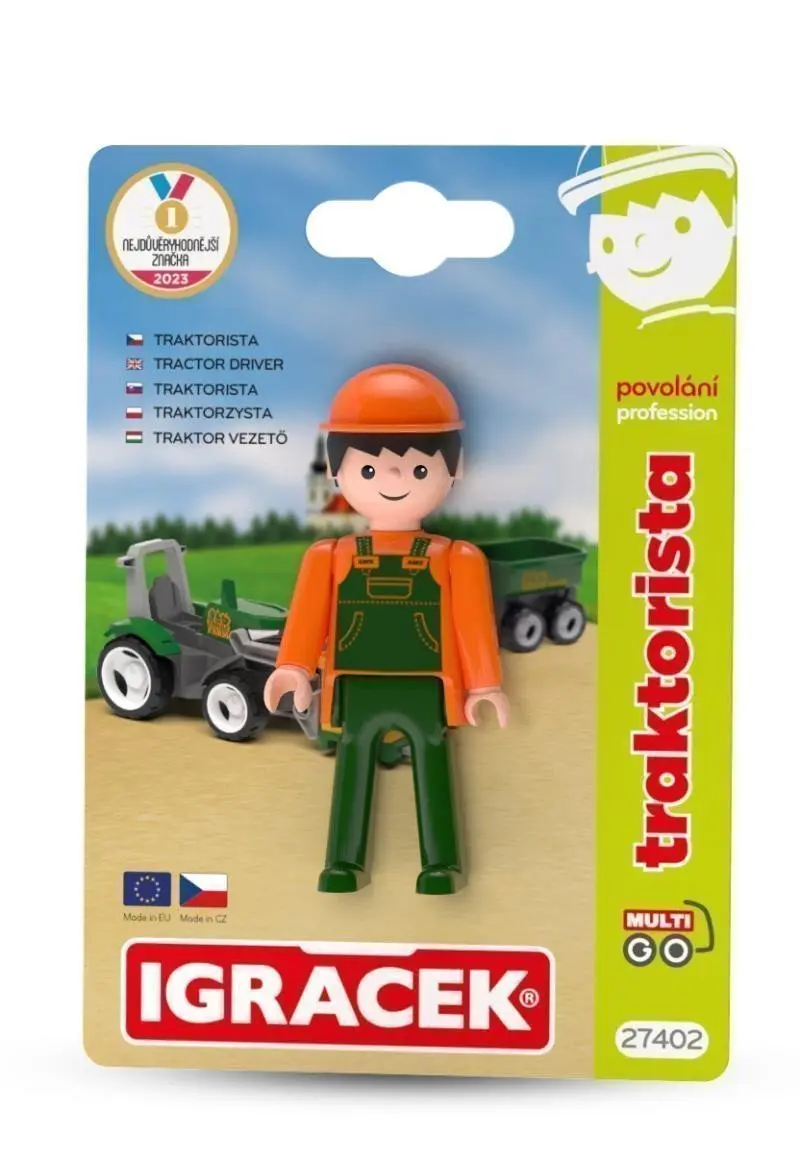 Efko Igráček MultiGo - Traktorista - figurka