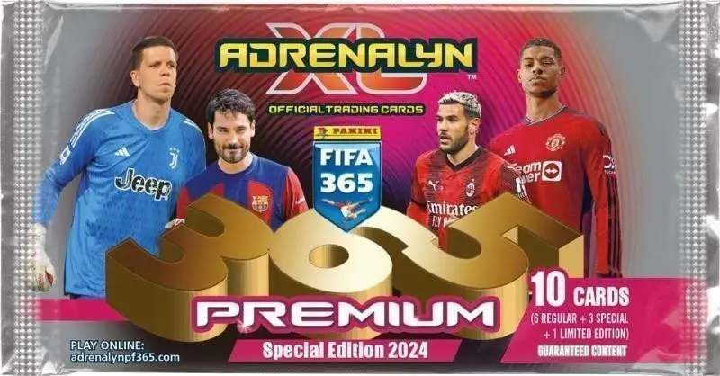 Panini FIFA 365 2023 / 2024 - ADRENALYN karty - PREMIUM PACKET