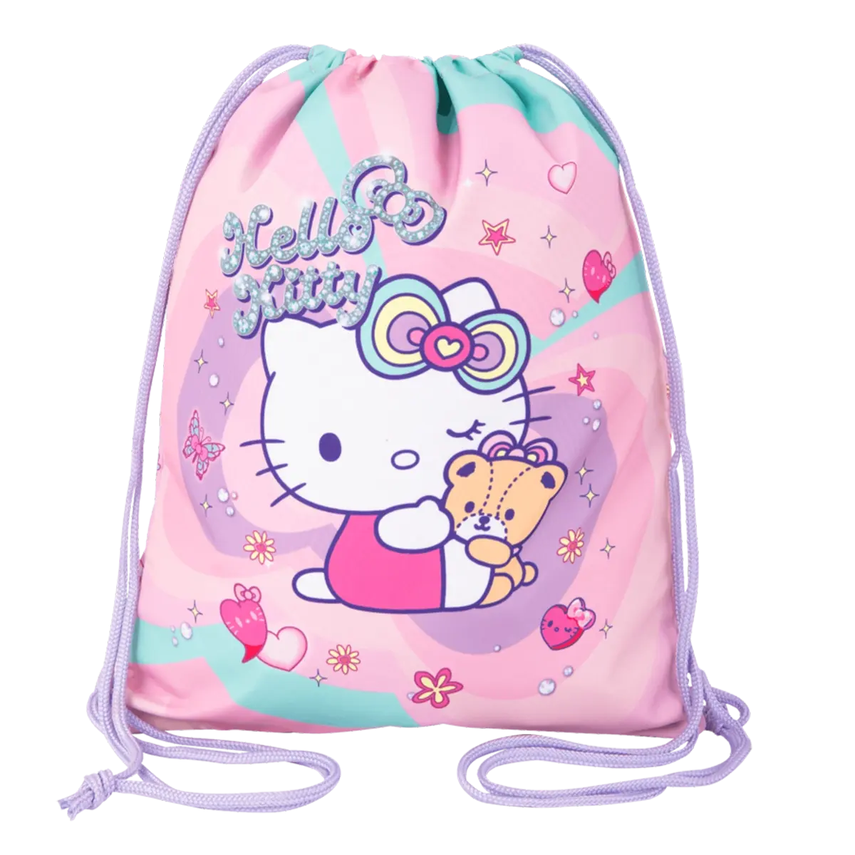 Sáček na přezůvky Colorino Hello Kitty