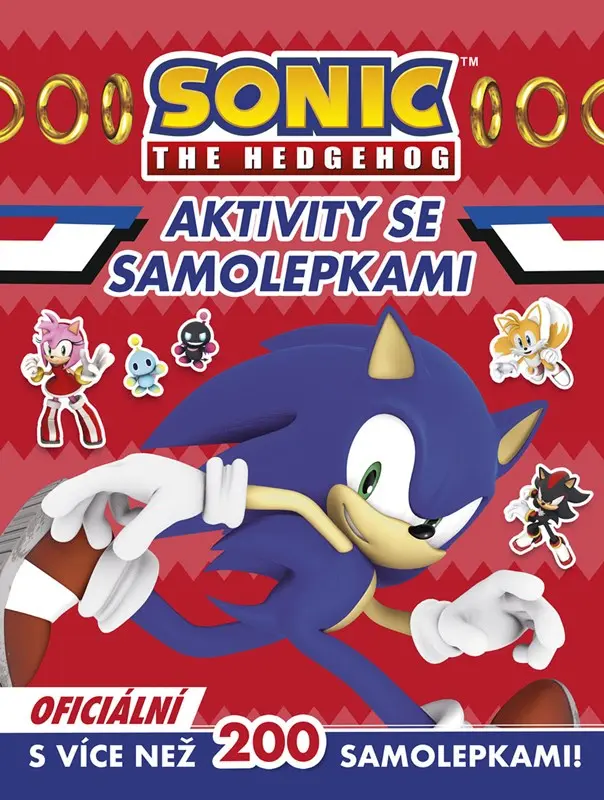 Ježek Sonic - Aktivity se samolepkami - kolektiv autorů