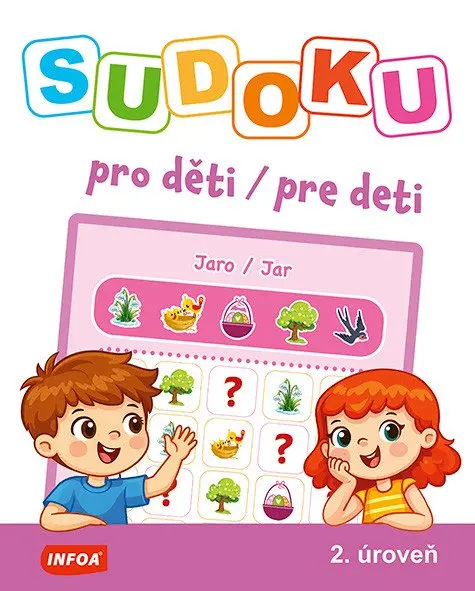 Sudoku pro děti / pre deti - 2. úroveň