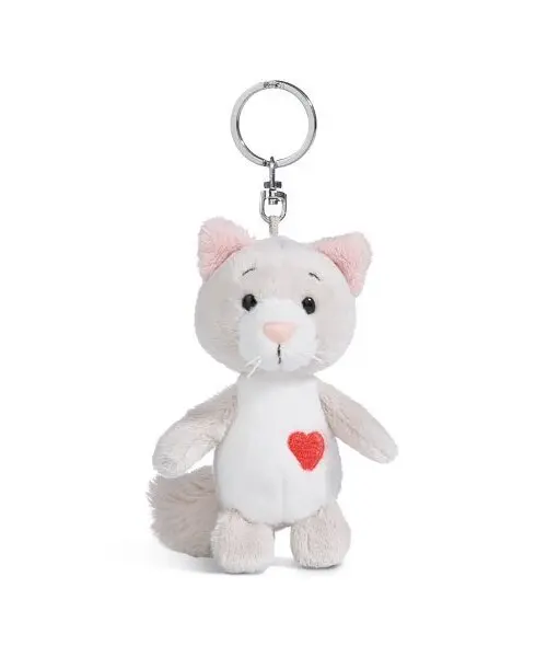 NICI klíčenka plyšová Love huňatá 10 cm