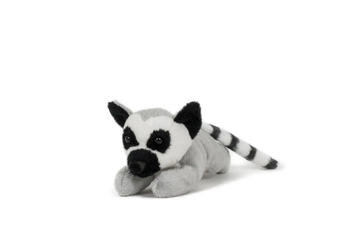 Teddies Lemur kata ležící plyš 7x18cm 0m+