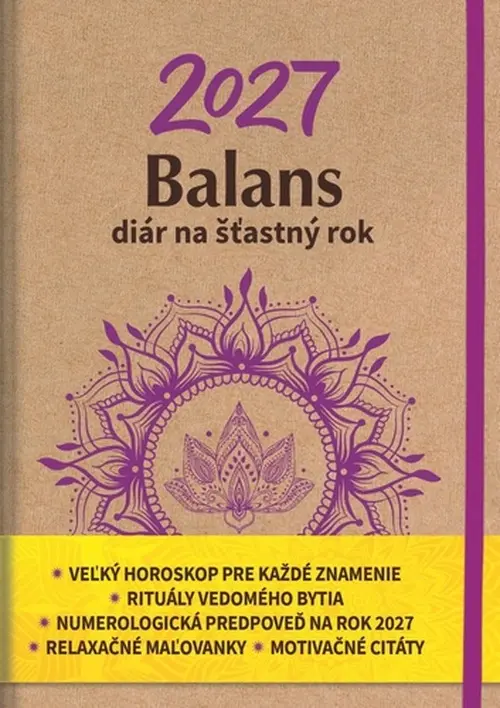Balans diár na šťastný rok 2027