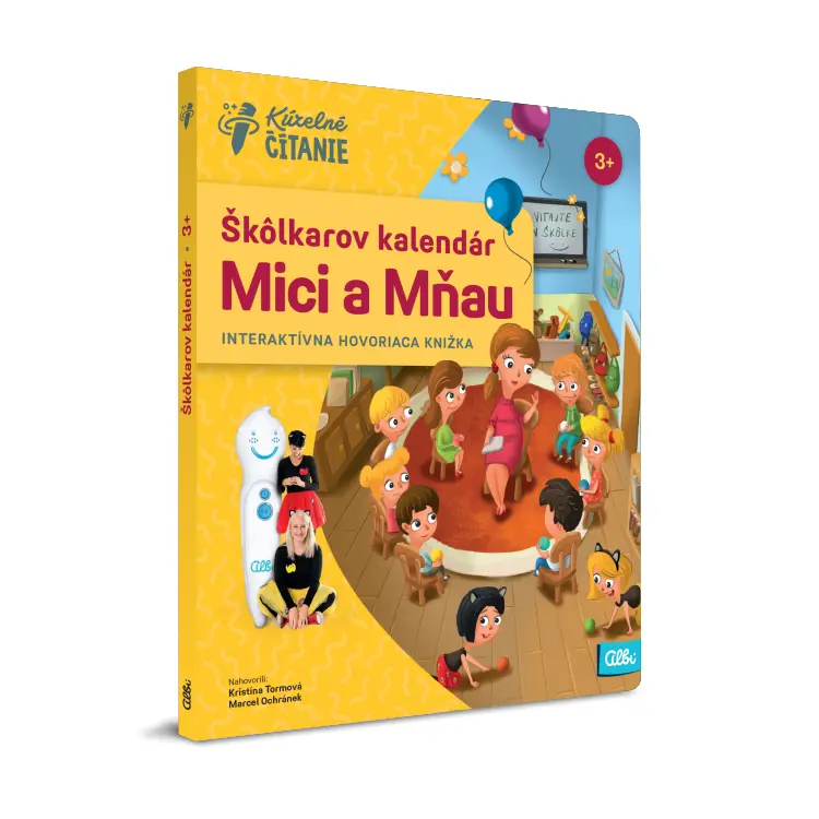 Albi Kúzelné čítanie Škôlkarov kalendár Mici a Mňau SK
