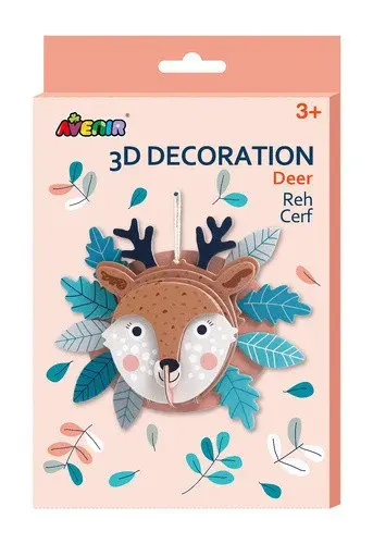 Avenir 3D dekorace na zeď - Jelen