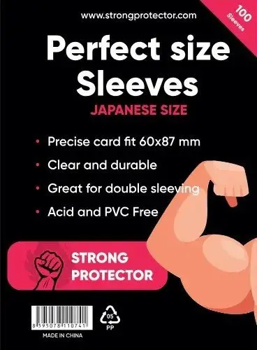 Obaly na karty - Strong Protector Perfect Size Small sleeves - 100 ks