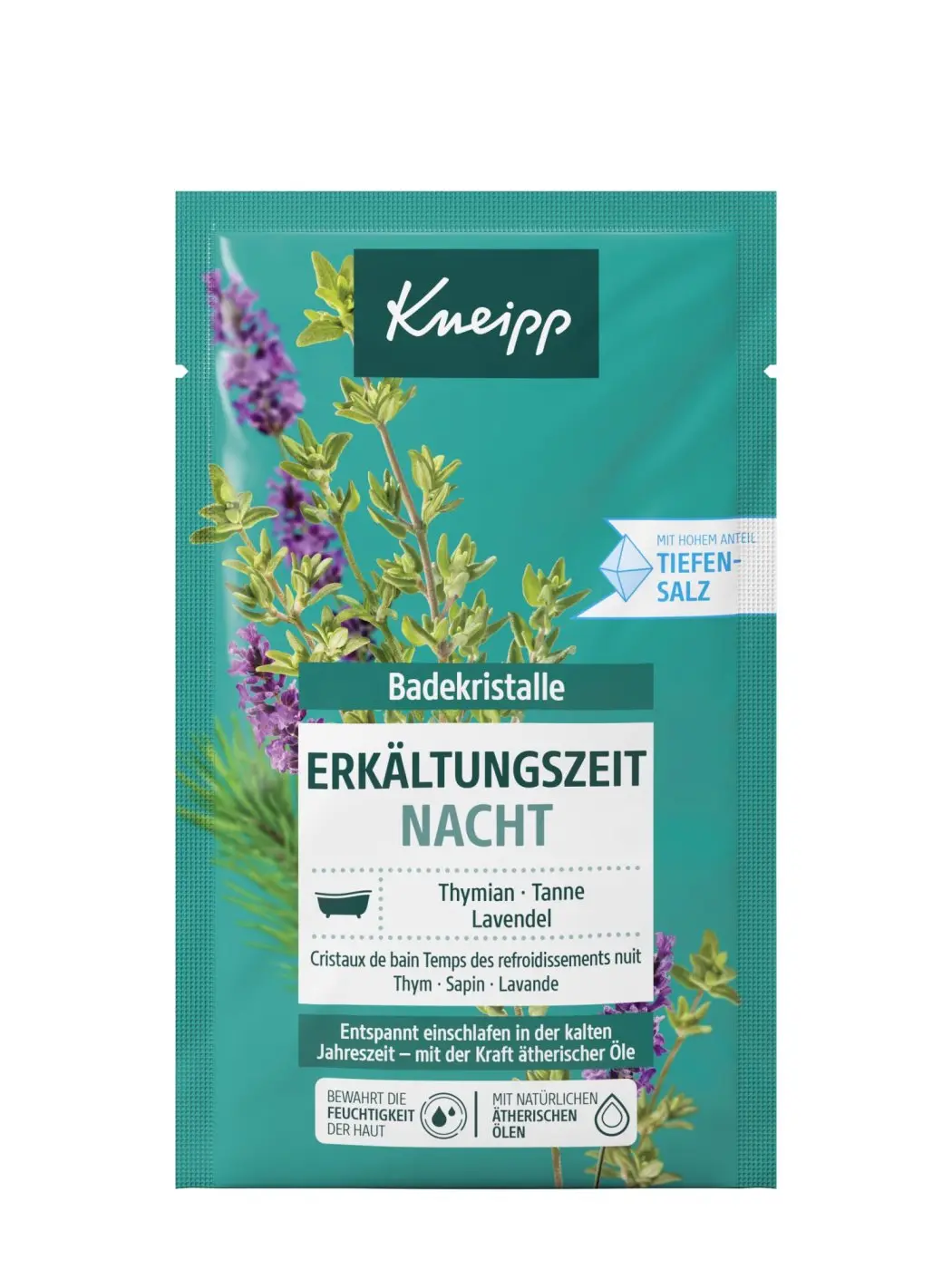 Sůl do koupele Erkaltungzeit Nacht
