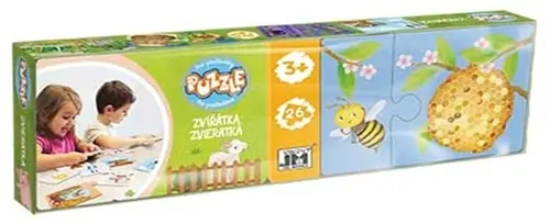 Puzzle předškolní: Zvířátka