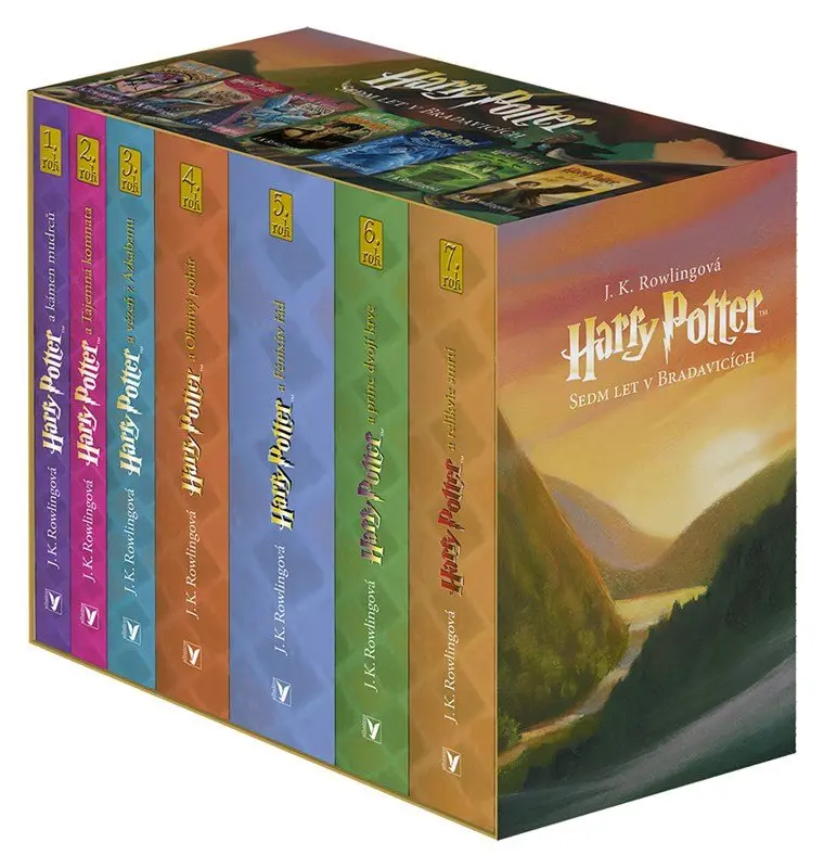 Harry Potter box 1-7 | Vladimír Medek, J.K. Rowling, Pavel Medek, Kolektiv