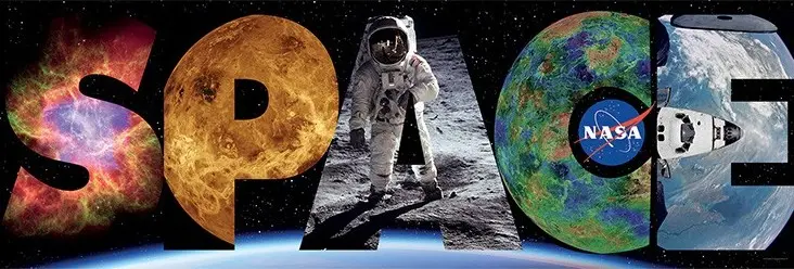 Panoramatické puzzle: Space: NASA - puzzle z kategorie Ostatné