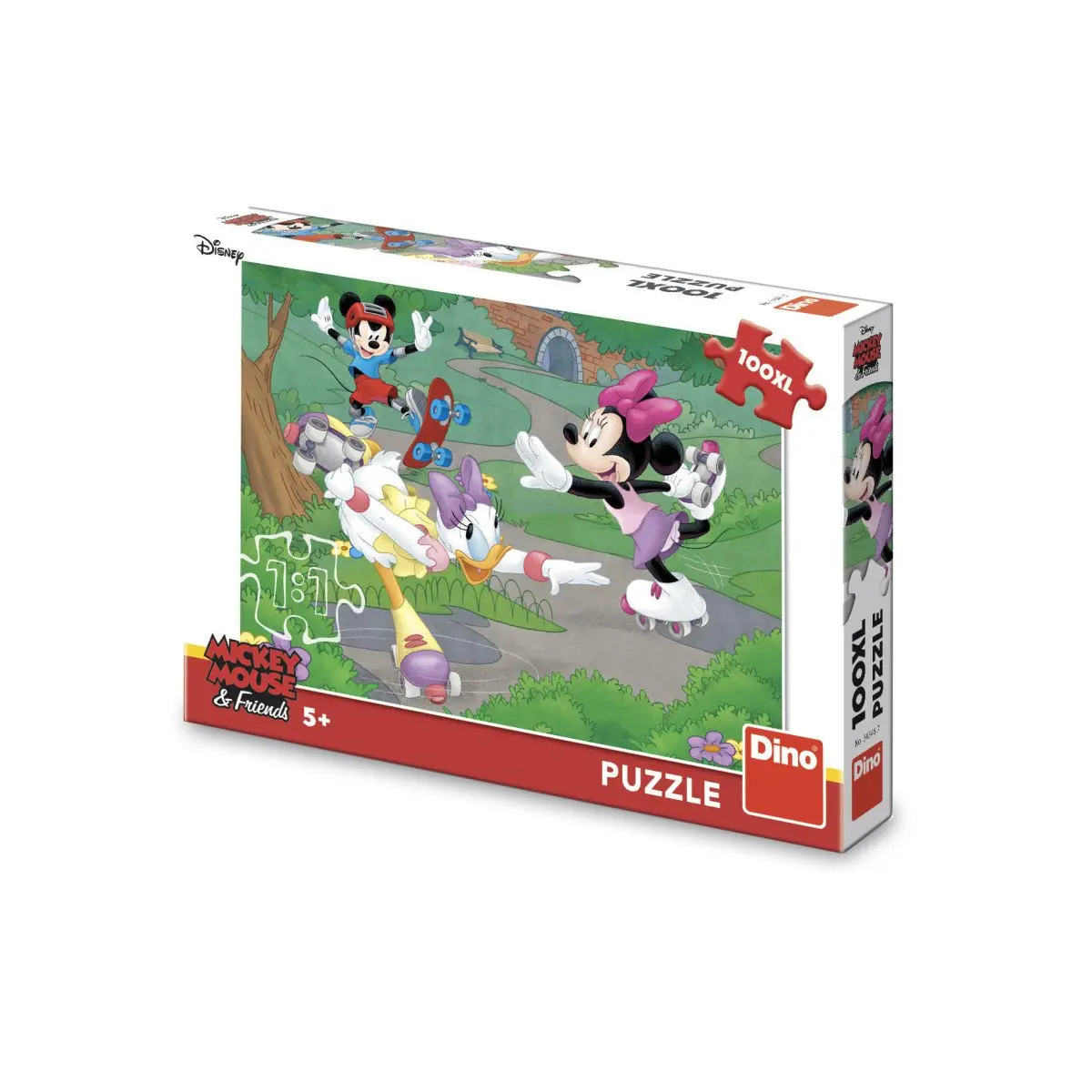 Minnie sportuje - puzzle z kategorie Multi puzzle