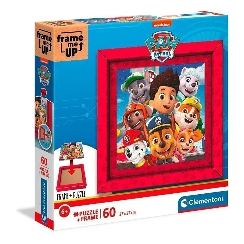 Clementoni Puzzle Frame me up - Tlapková Patrola 60 dílků - Playgro