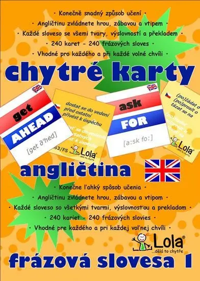 Chytré karty - Angličtina frázová slovesa 1 - Alexandra Pomazalová
