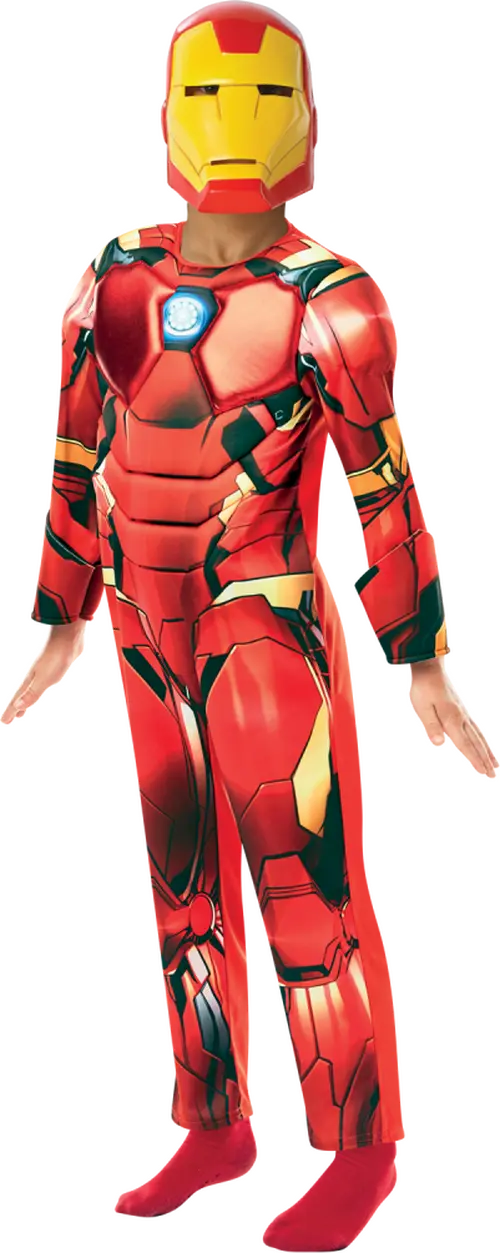 Kostým Iron Man deluxe 122 - 128 cm